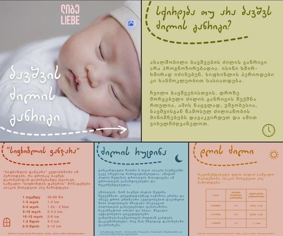 Sleep guide for parents